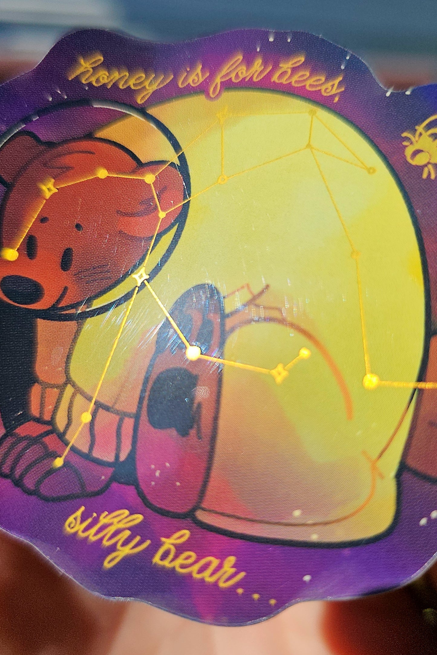 FOB - lullabye gold foil sticker