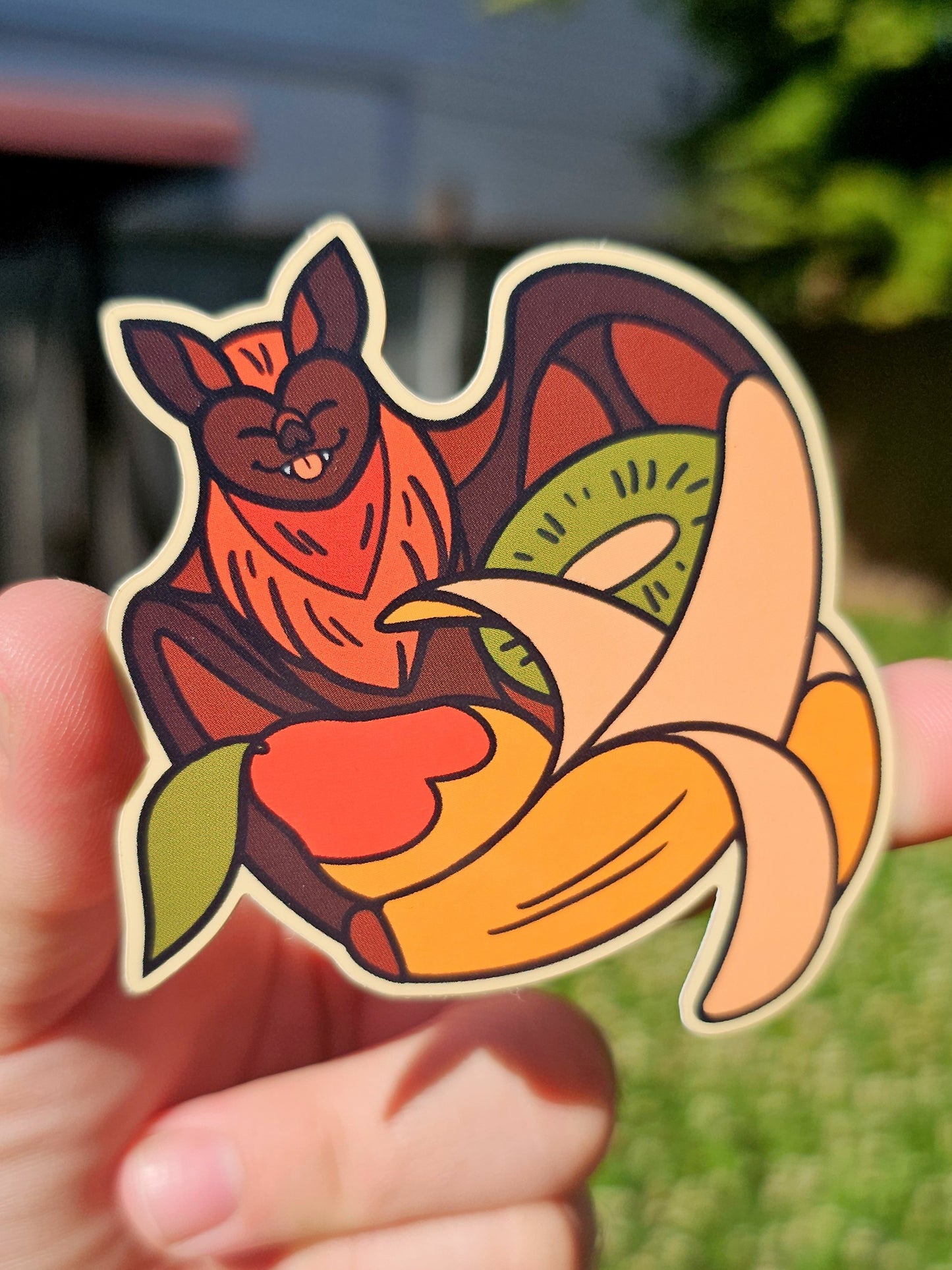 2019 fruit bat sticker