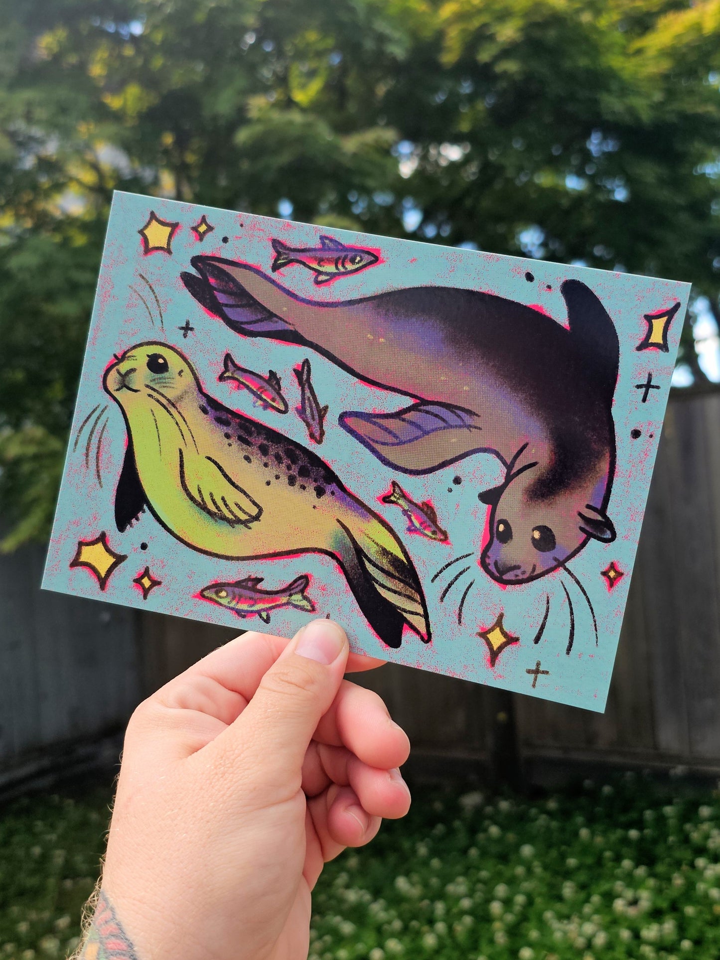 harbour pals print (december 2024 print club)