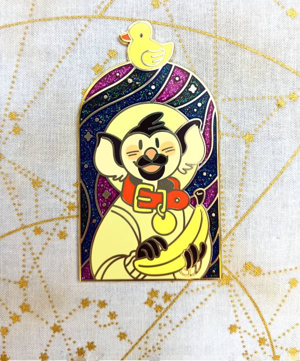 space animal pins
