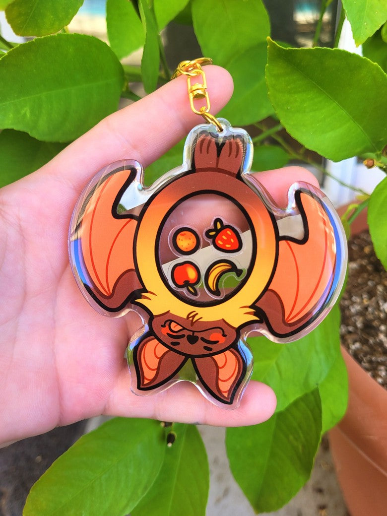 fruit bat shaker charm