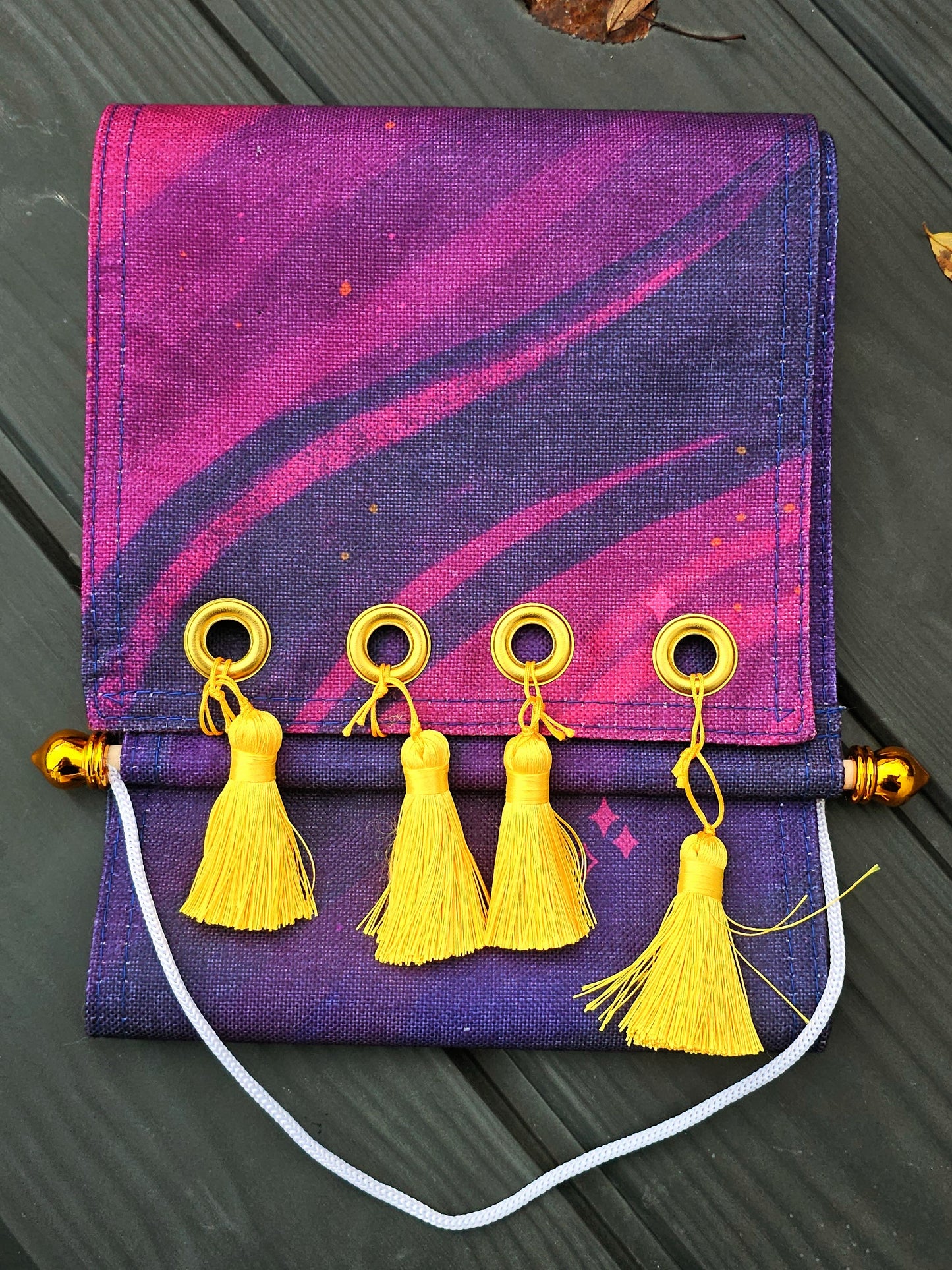 space hanging wall pin banner