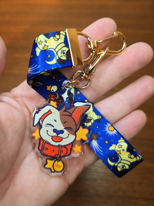laika keychain lanyard