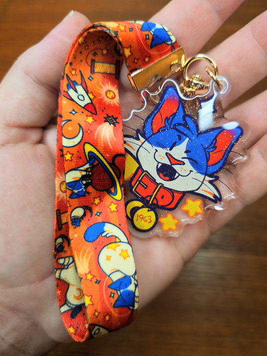 felicette keychain & lanyard