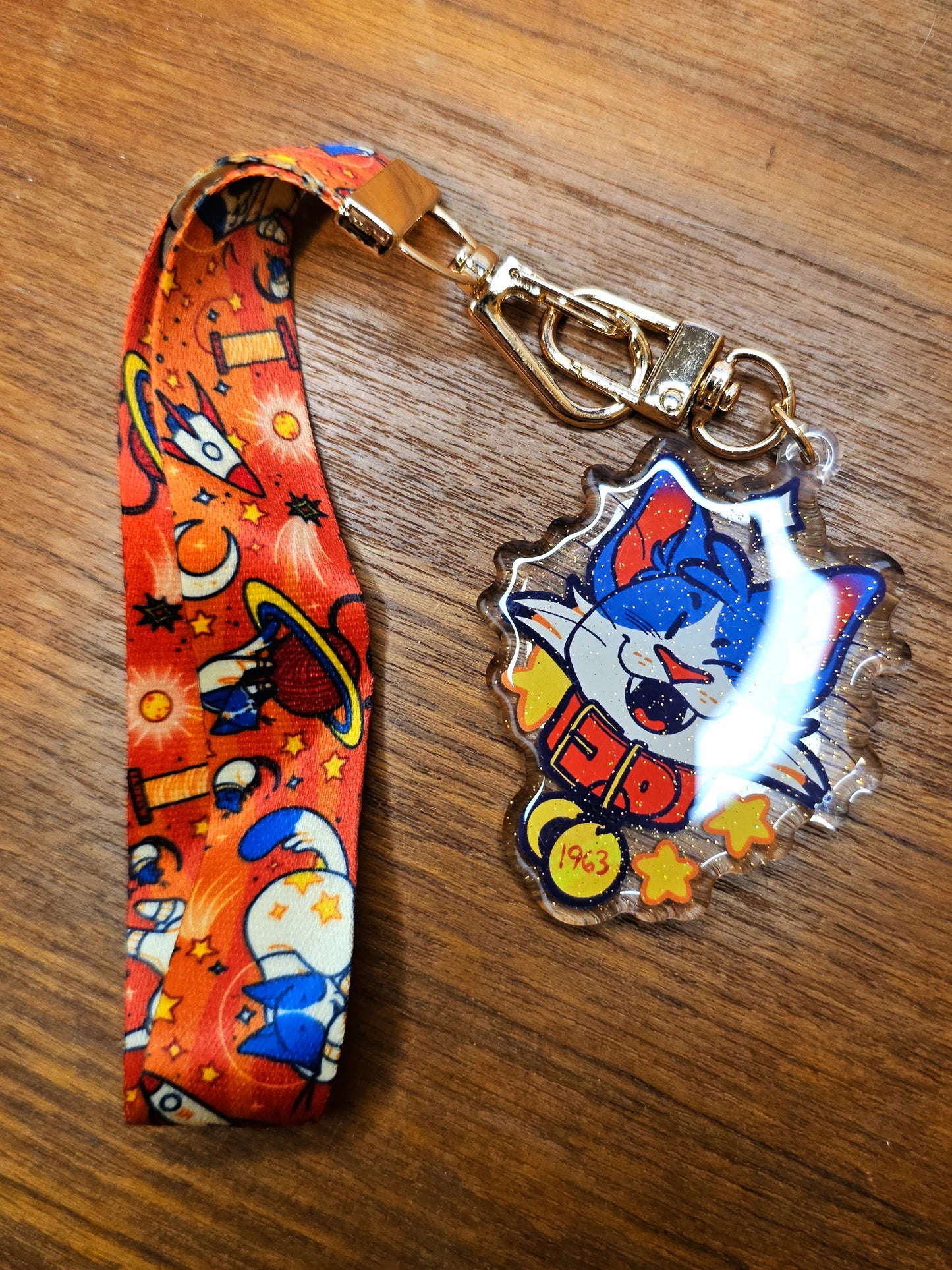 felicette keychain & lanyard