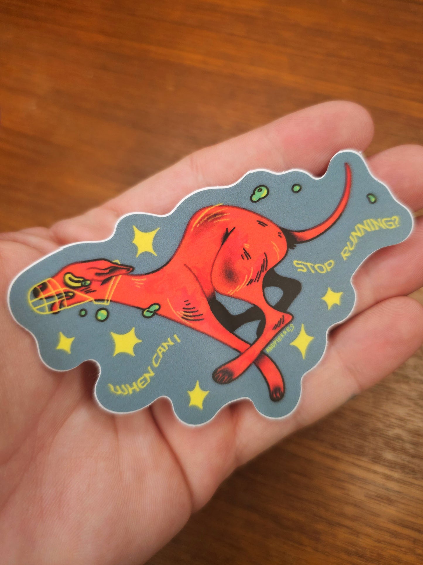 anxious attatchment sticker