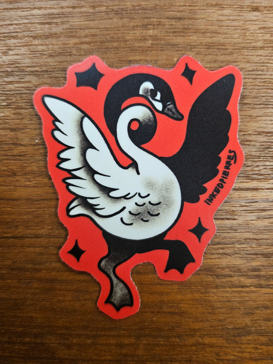 twisted goose sticker
