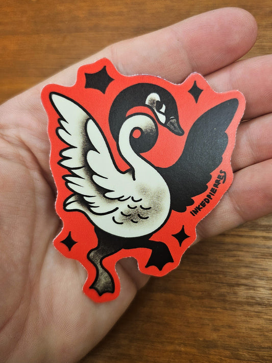 twisted goose sticker