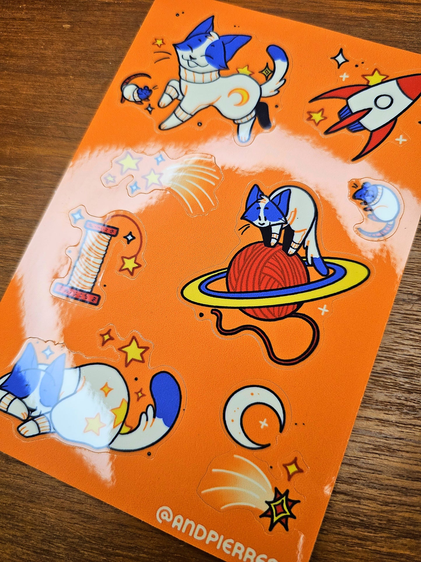 felicette sticker sheet