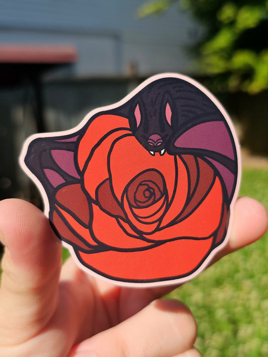 2019 rose bat sticker