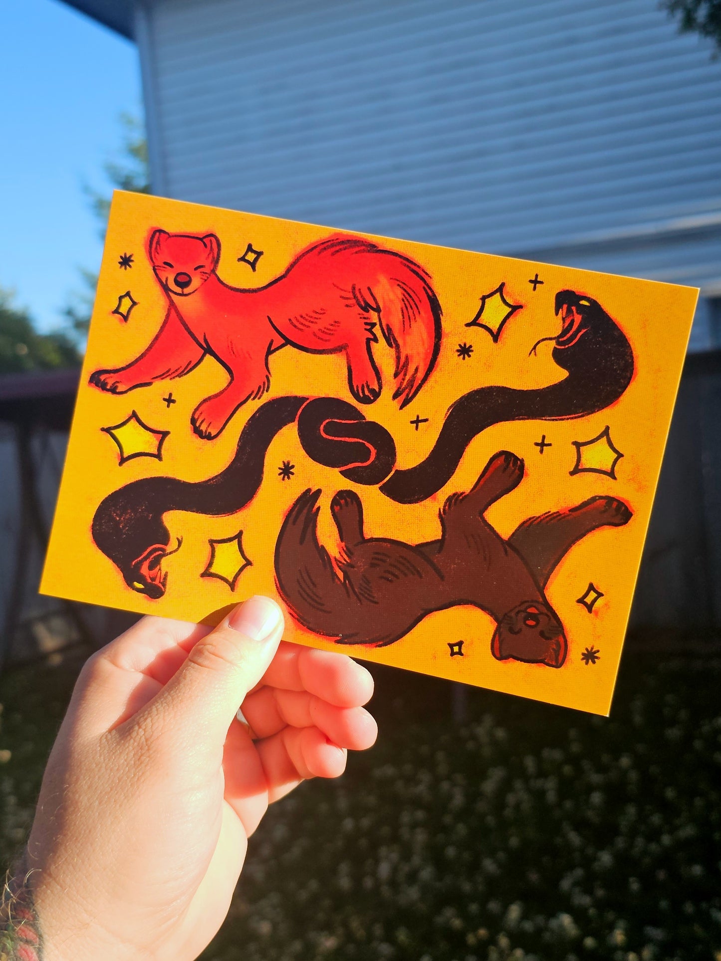 mongoose print (march 2025 print club)