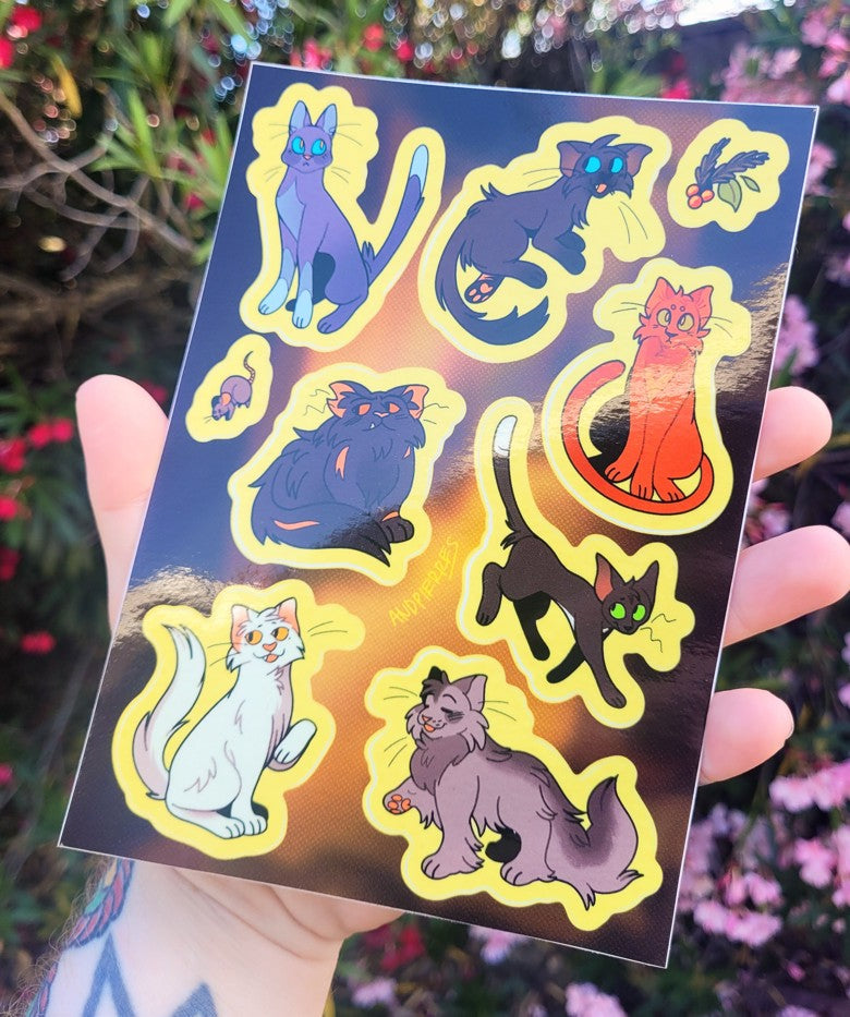 WC - TPB/series 1 sticker sheet