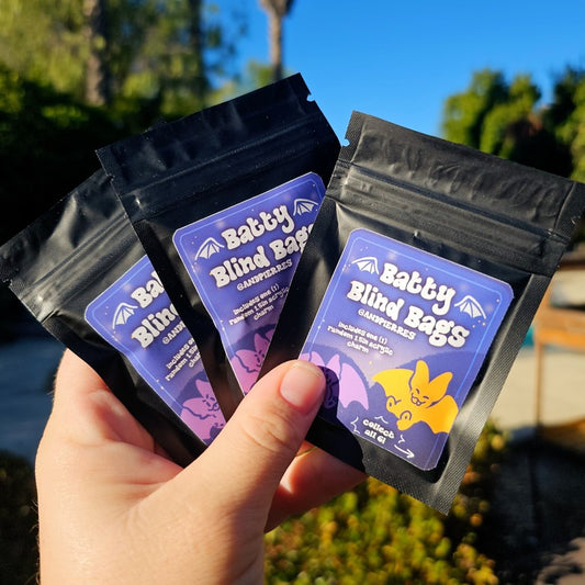 batty blind bag acrylic charms