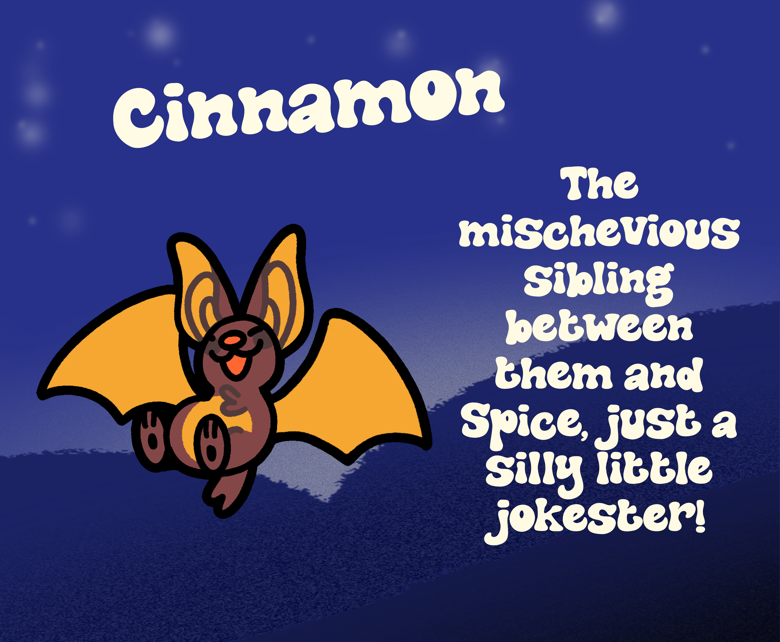 batty blind bag acrylic charms