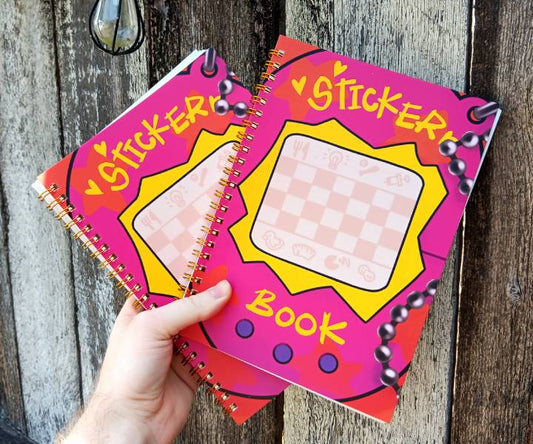 tamagotchi sticker book