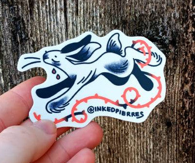 thorn rabbit sticker